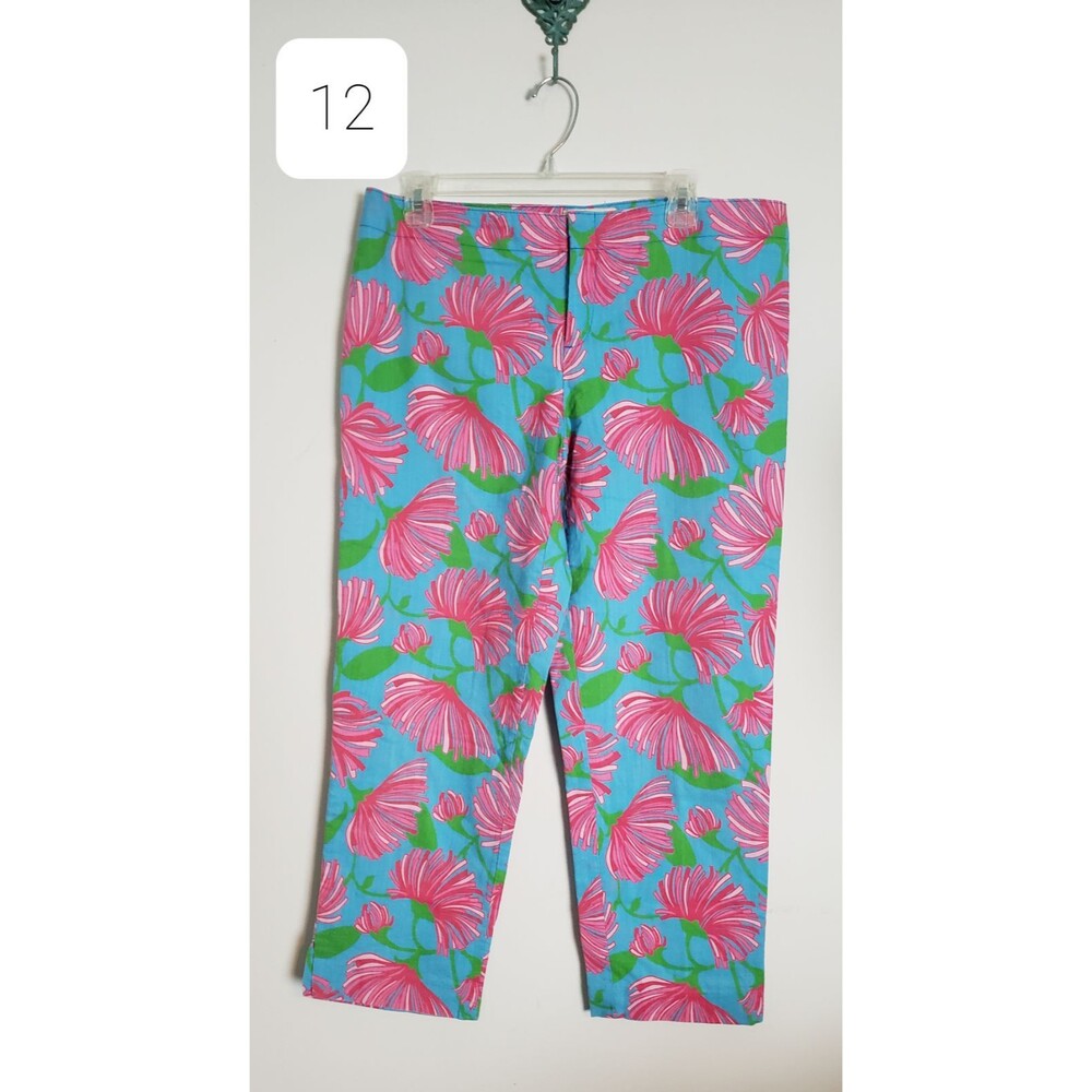 Lilly Pulitzer capri Pants 12